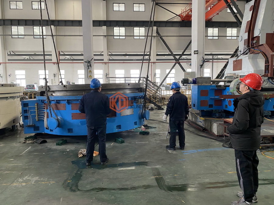 Equipment lifting of Sinopec Nanjing Branch